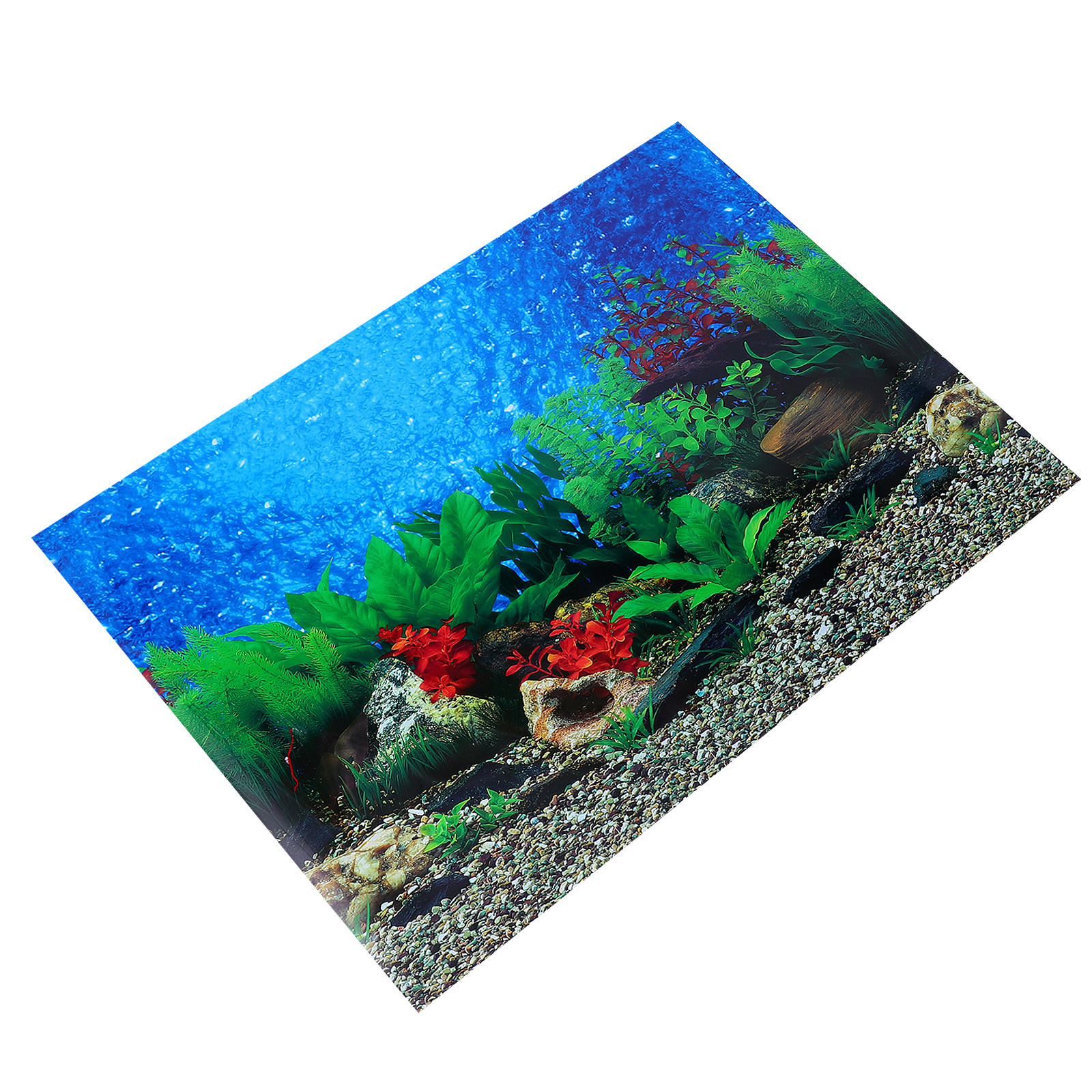 Marine Aquarium Wallpaper - 3D Fish Tank Sticker 60x102cm Double