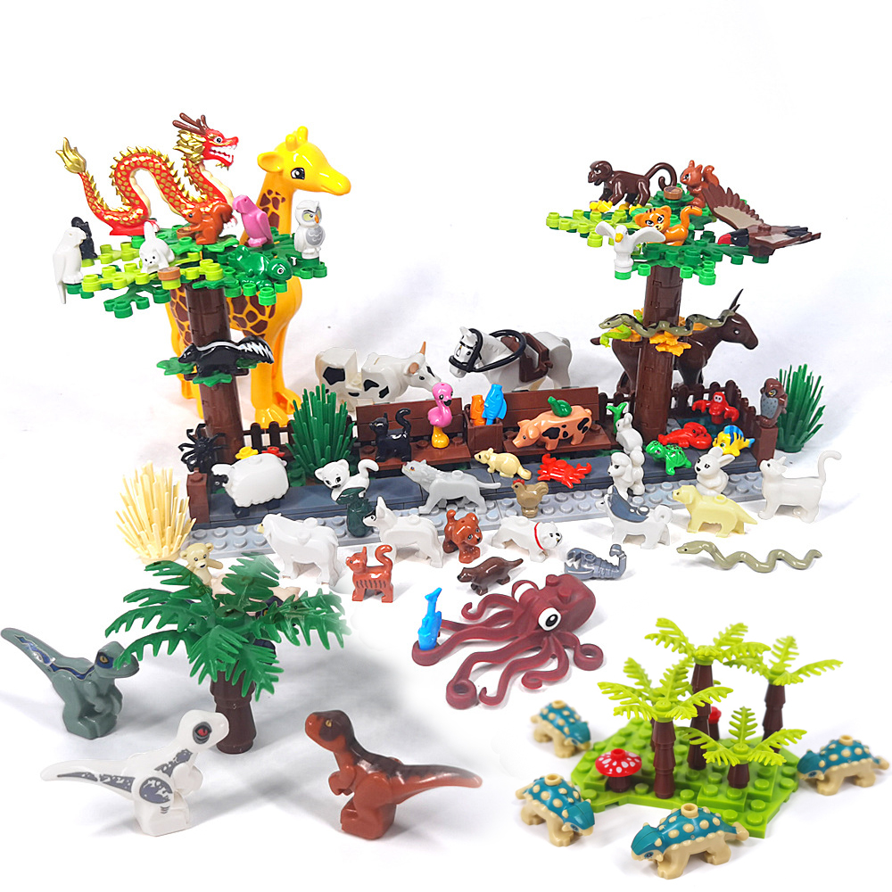 MOC 1PCS Printed Zoo Animals D - Marine Zoo のレビューと価格