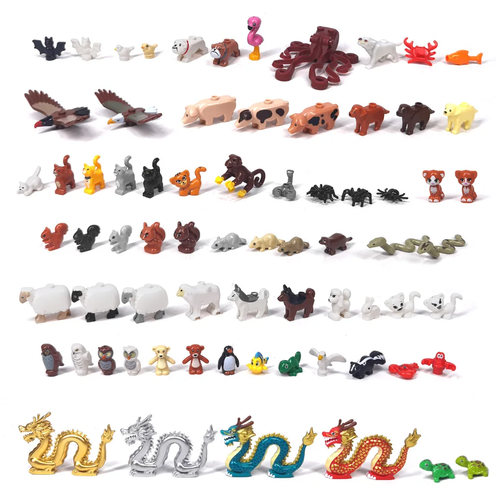 MOC 1PCS Printed Zoo Animals D - Marine Zoo のレビューと価格