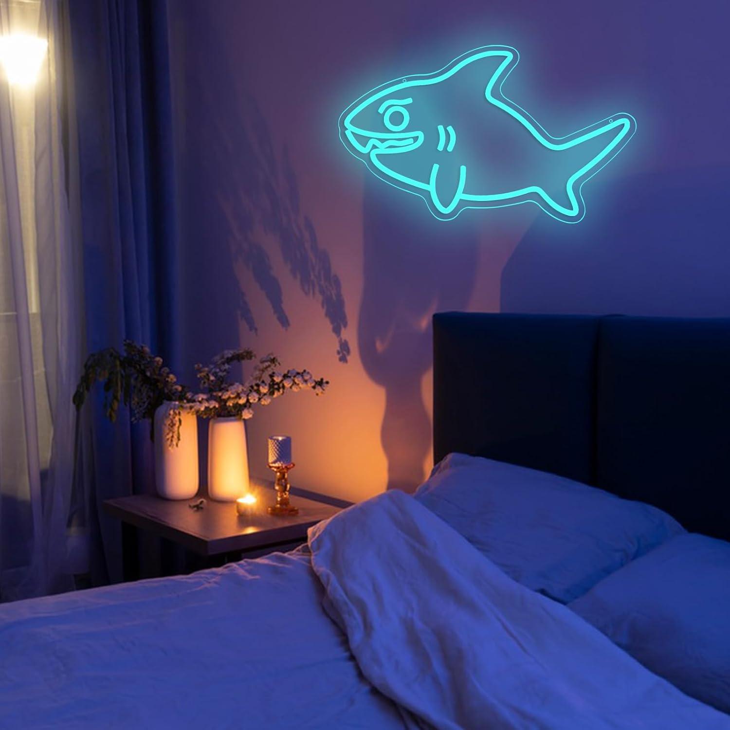Shark Neon Sign USB Dimmable L - Marine Zoo のレビューと価格