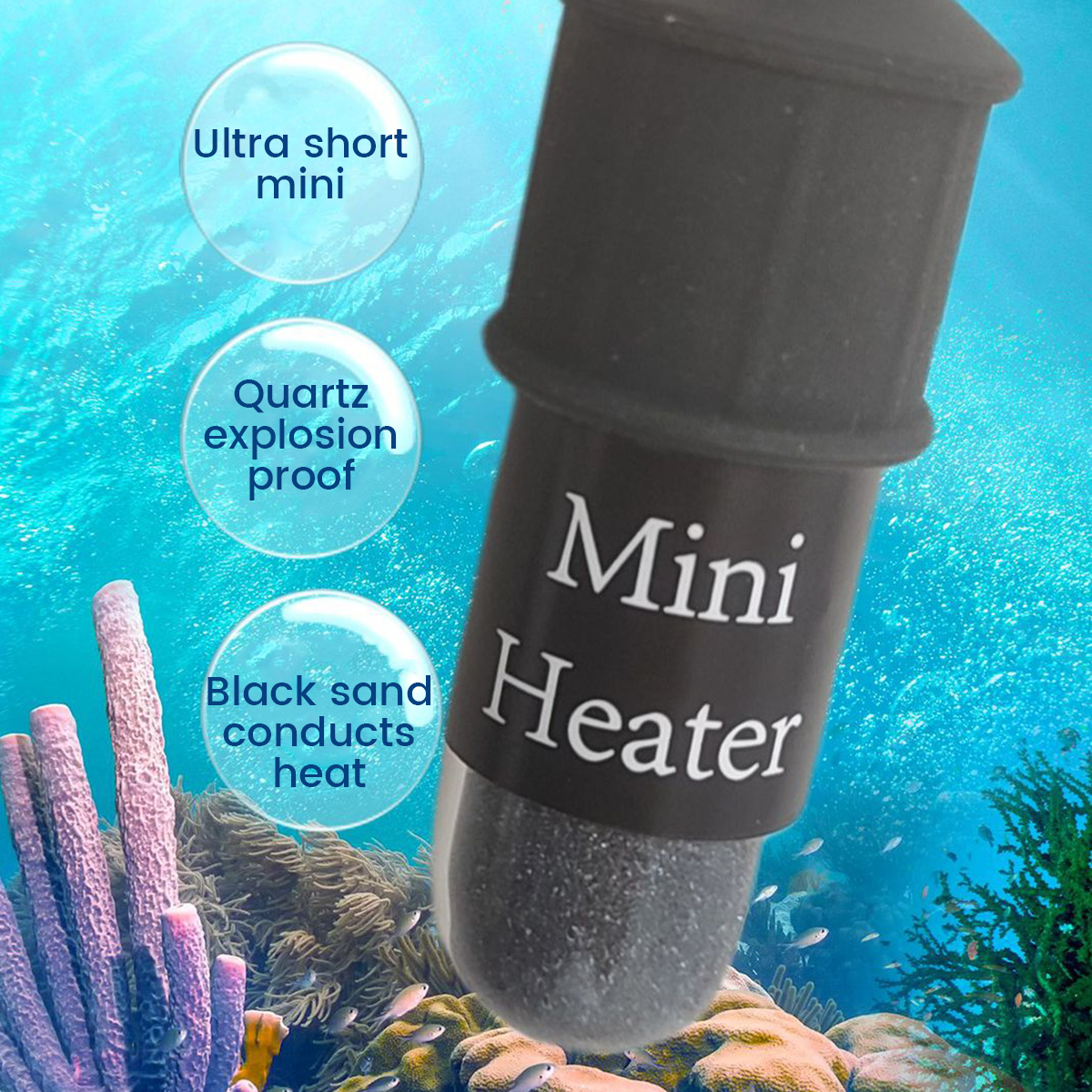 10W Adjustable Aquarium Heater - Marine Aquarium Nano のレビューと価格