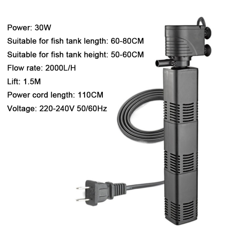 Plastic 3 in 1 Fish Tank Filte - Marine Aquarium Nano のレビューと価格