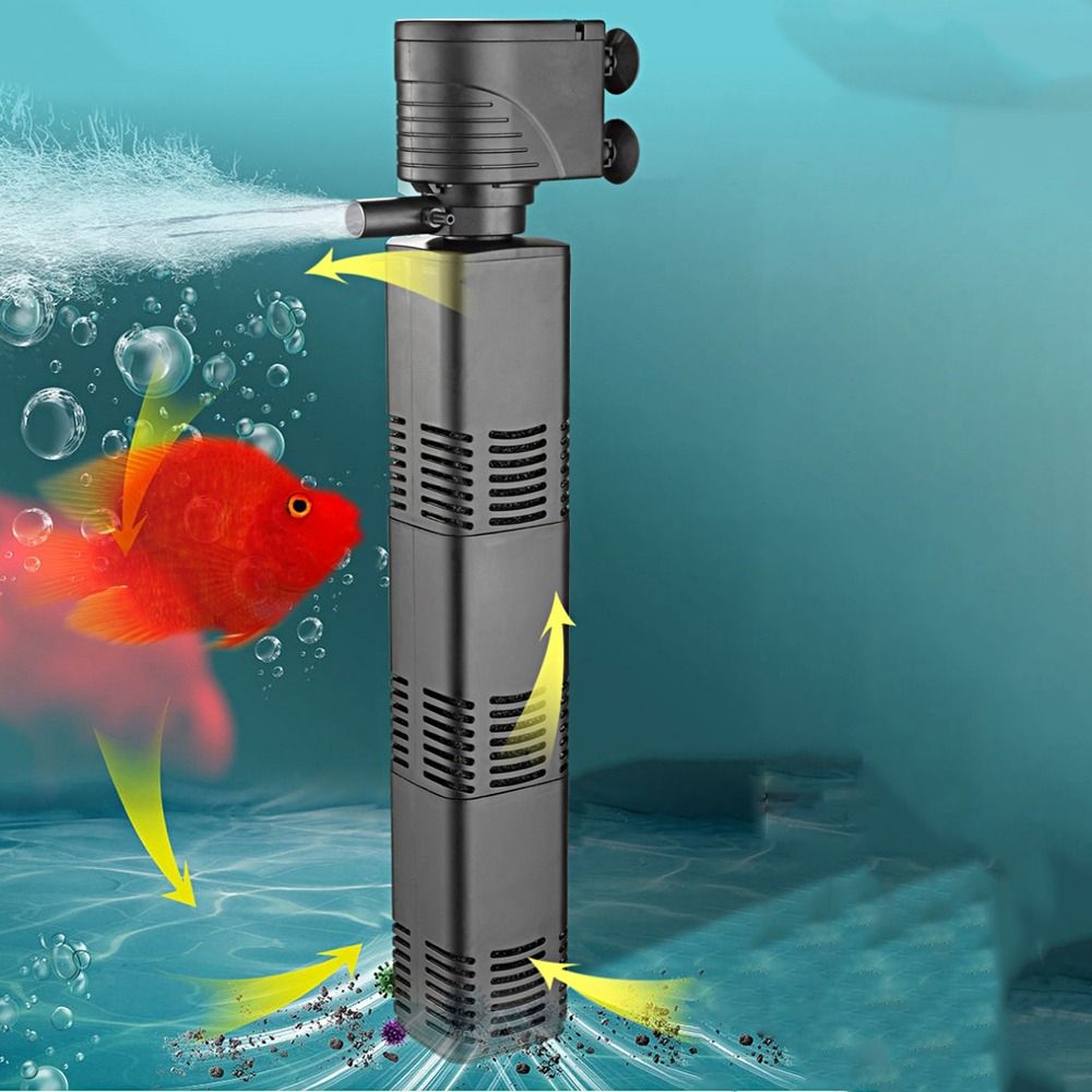 Plastic 3 in 1 Fish Tank Filte - Marine Aquarium Nano のレビューと価格