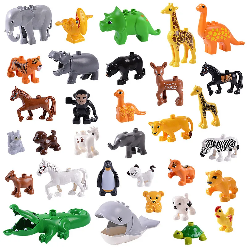 Large  Building Blocks Zoo Ani - Marine Zoo のレビューと価格